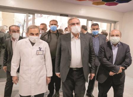 افتتاح ساختمان امام حسن مجتبی(ع)  بیمارستان مسیح دانشوری