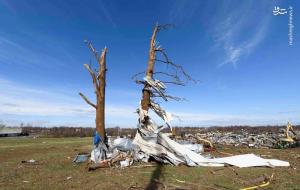 تصاویر آخرالزمانی از طوفان کنتاکی