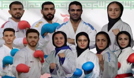 قهرمانی تیم ملی کاراته ایران قطعی شد