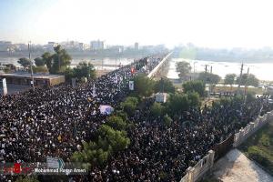 حماسه میلیونی مردم در تشییع پیکر سردار سلیمانی