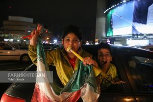 شادی ‌مردم بعد از صعود به جام جهانی