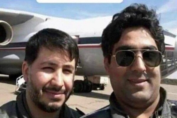 اسامی خلبانان شهید حادثه سقوط جنگنده در تبریز