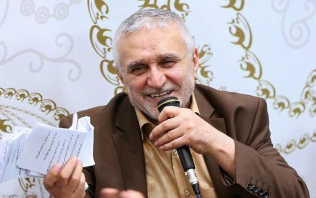 مولودی خوانی منصور ارضی در شب ولادت امام حسین(ع)