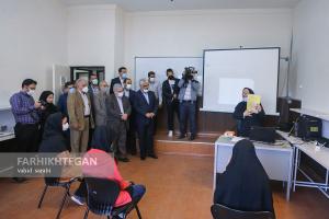 بازدید دکتر طهرانچی وآقا میری از واحدهای تهران به مناسبت بازگشایی دانشگاه ها