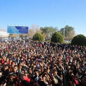 استقبال پرشور شیرازی‌ها از هادی چوپان قهرمان سال 2022 بزرگترین مسابقه پرورش اندام دنیا