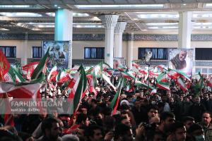 مراسم بزرگداشت شهید سلیمانی در مصلی تهران