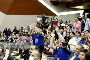 مراسم اختتامیه  مسابقات ربوکاپ بین المللی آزاد ایران