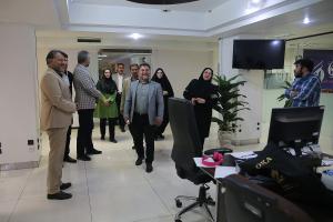 بازدید مدیران روابط عمومی واحدهای دانشگاه آزاد استان تهران از روزنامه فرهیختگان وخبرگزاری آنا