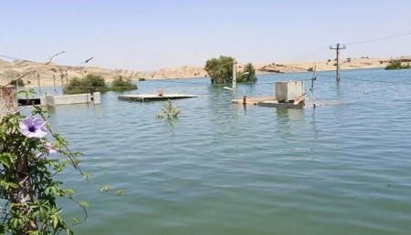 هشت روستای خوزستان زیر آب رفتند