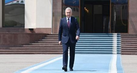 رئیس‌جمهور ازبکستان هم وارد تهران شد