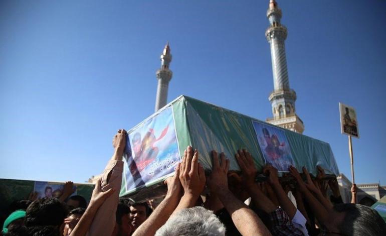 سرباز شهید مدافع وطن در قزوین تشییع می‌شود