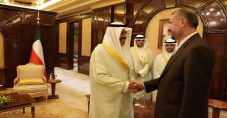 امیرعبداللهیان با نخست وزیر کویت هم دیدار کرد