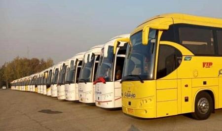 واردات 1000دستگاه اتوبوس فقط برای اربعین
