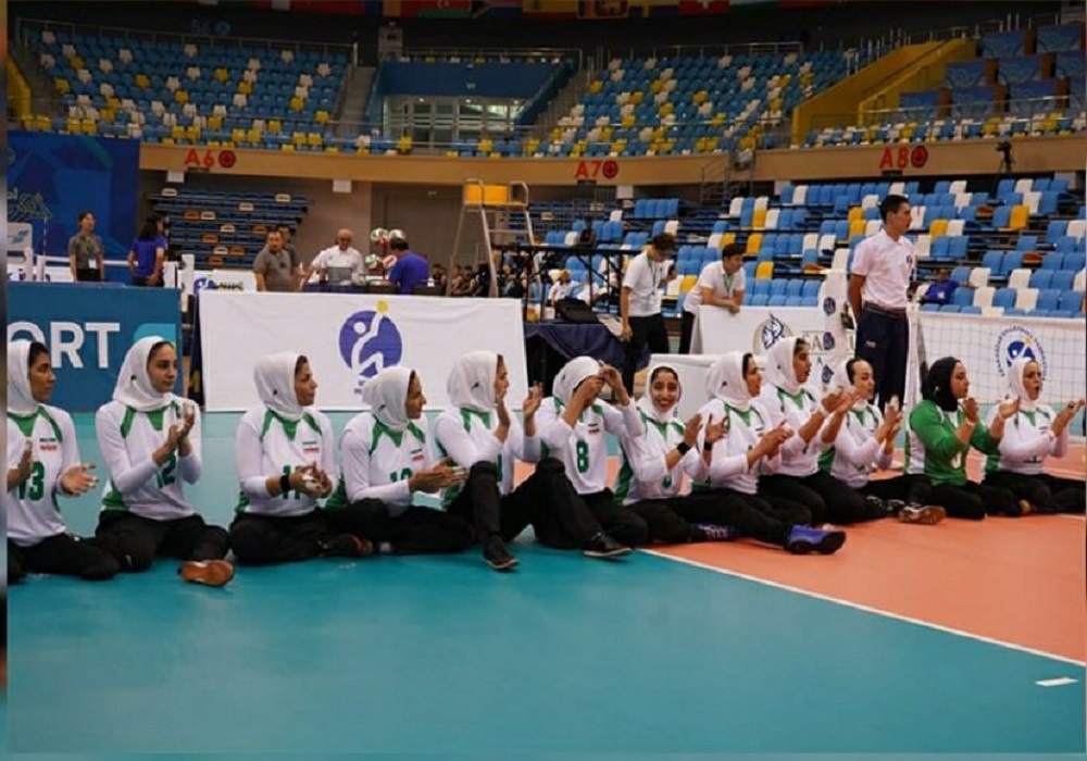 صعود بانوان ایران به فینال والیبال نشسته قهرمانی آسیا