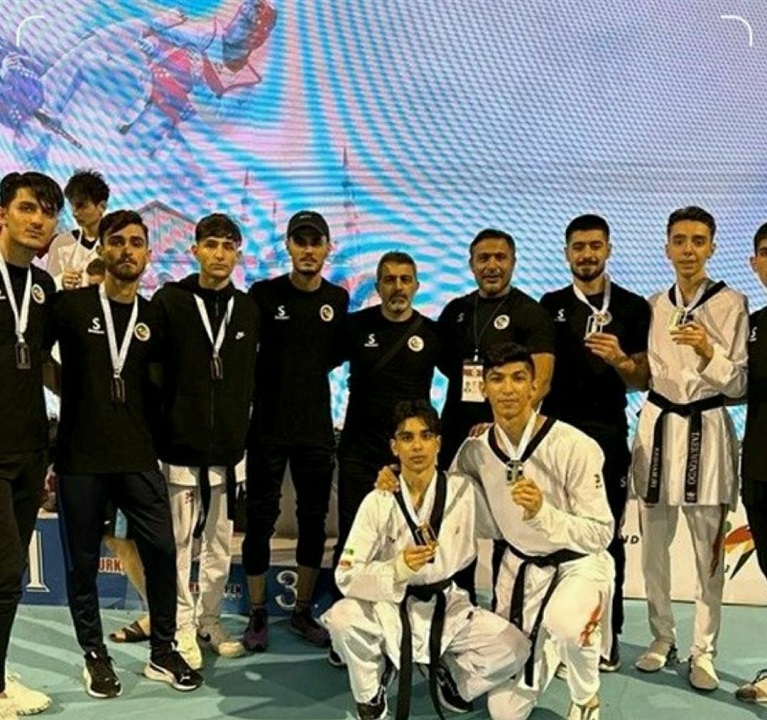 قهرمانی تکواندو ایران در مسابقات آزاد ترکیه