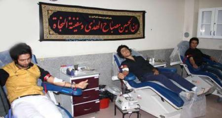 افزایش یک ونیم برابری اهدای خون در ایام سوگواری حسینی +فیلم