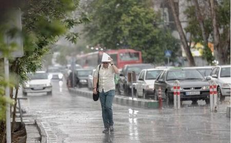 تابستان بارانی بوشهر و مشهد+ فیلم