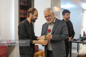 گزارش تصویری بازدید دکتر طهرانچی  و دکتر ساعی از روزنامه «فرهیختگان»