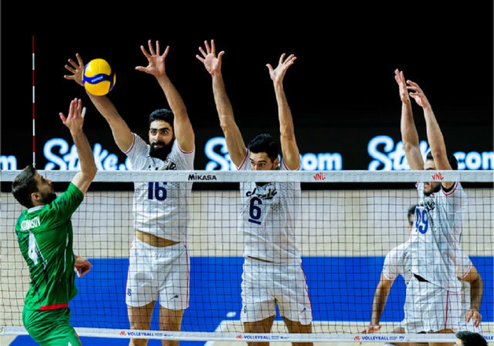 پیروزی تیم ملی والیبال ایران مقابل ژاپن