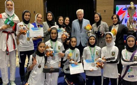 دختران نونهال ایران قهرمان شدند