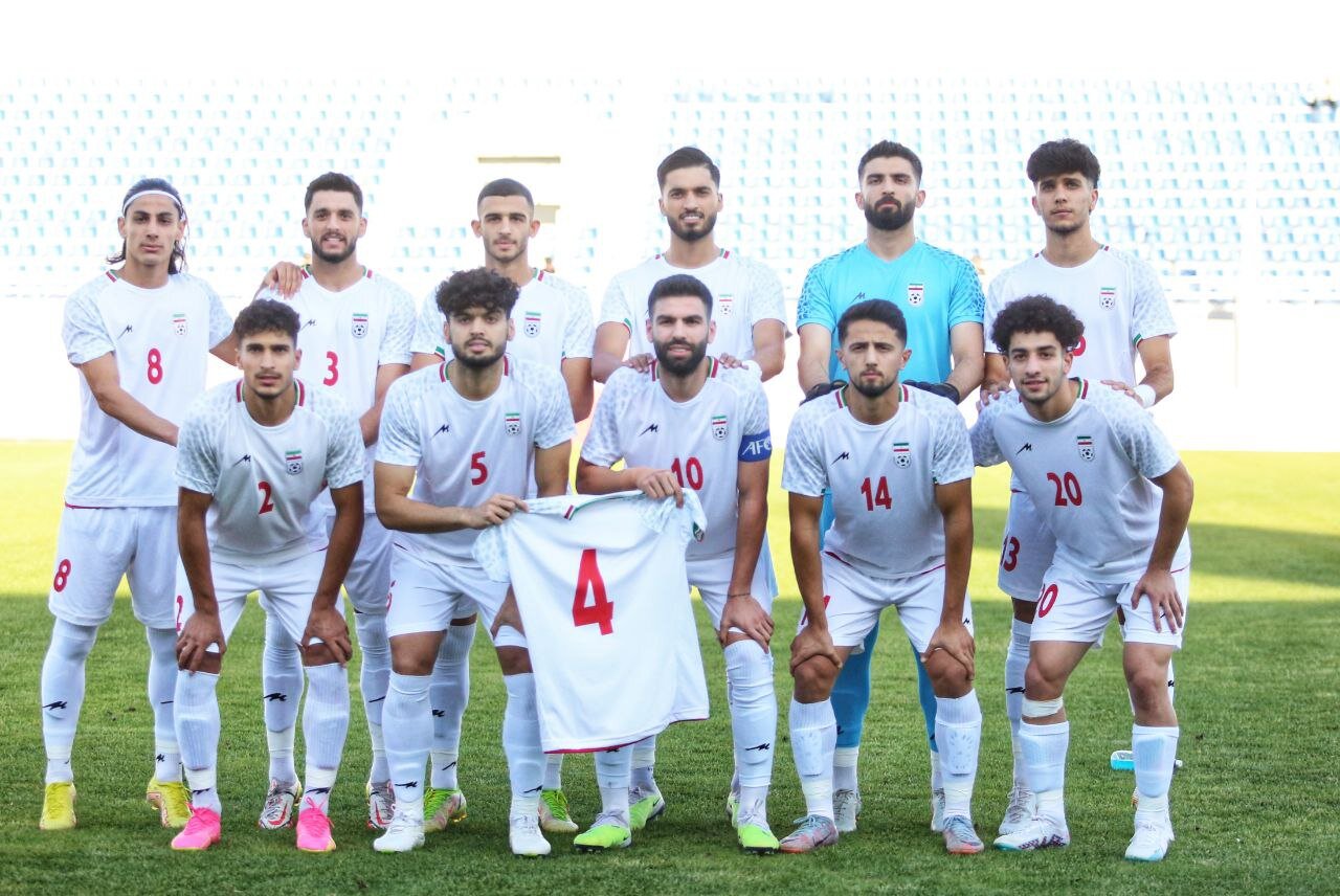 پیروزی تیم فوتبال امید ایران برابر هنگ‌کنگ