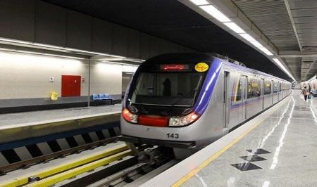 ۵ ایستگاه متروی تهران در مرحله بهره‌برداری