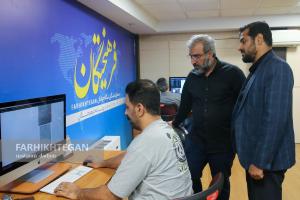 حضور رییس واحد تهران شرق دانشگاه آزاد در روزنامه فرهیختگان