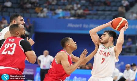 صعود بسکتبال ایران به عنوان صدرنشین + فیلم