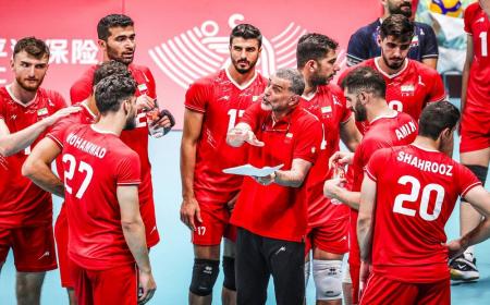 نمایش ناامید کننده والیبال ایران