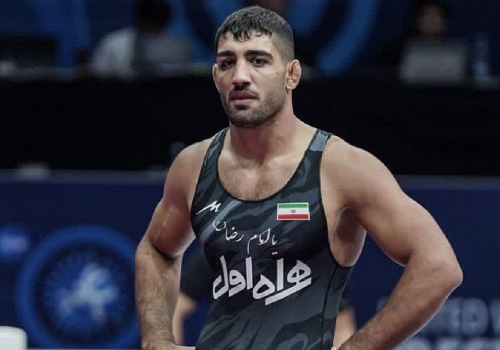 ناصر علیزاده به مدال نقره رسید + فیلم