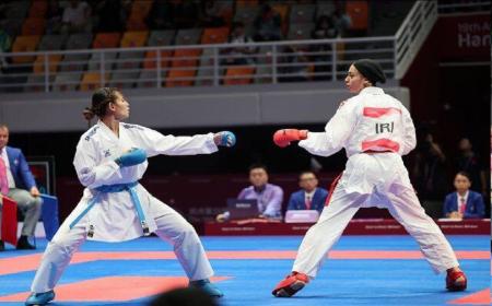  حذف «مبینا حیدری» از کاراته بازی‌های آسیایی