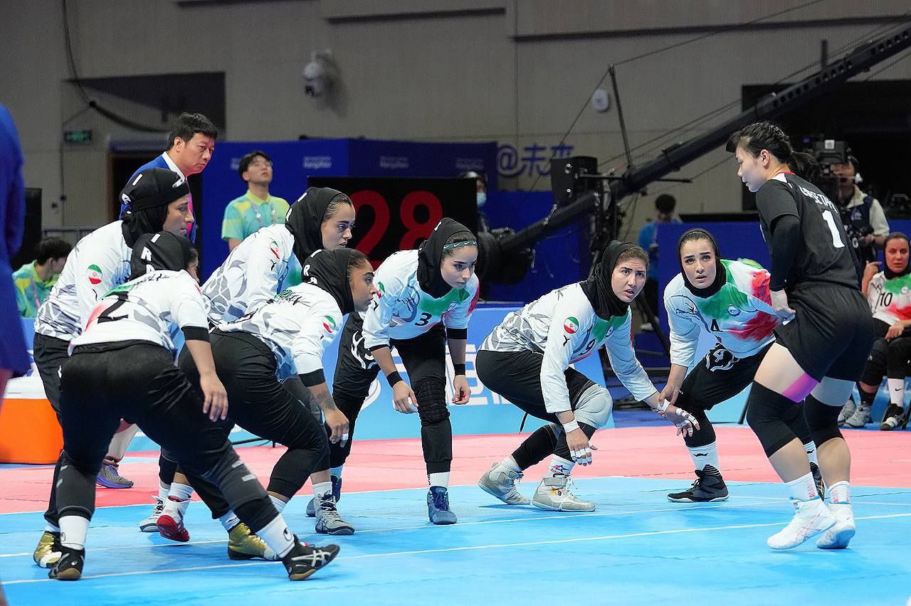 برنز بازی‌های آسیایی بر گردن تیم ملی کبدی بانوان ایران