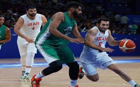 تیم ملی بسکتبال ایران پنجم شد