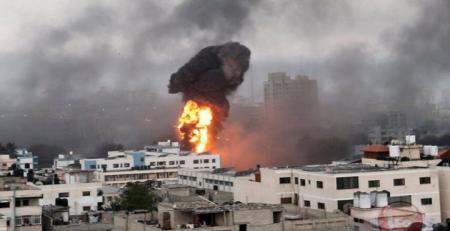 ادامه حمله هوایی رژیم صهیونیسیتی به مناطق مسکونی غزه  + فیلم