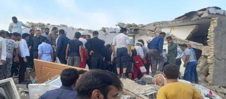 انفجار گاز در سوسنگرد و کشته شدن 8 نفر + فیلم