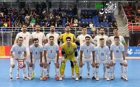 تیم ملی فوتسال ایران راهی جام ملت‌ها شد