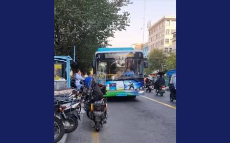 اتوبوس‌های برقی در خیابان‌های پایتخت + فیلم