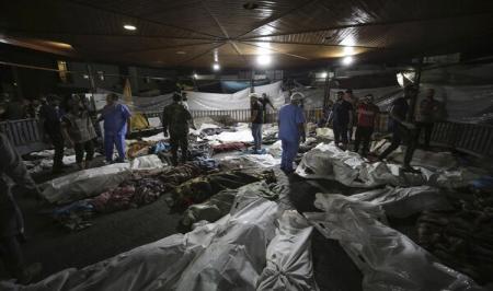 گزارش خبرنگار العالم از وضعیت بیمارستان‌های غزه + فیلم