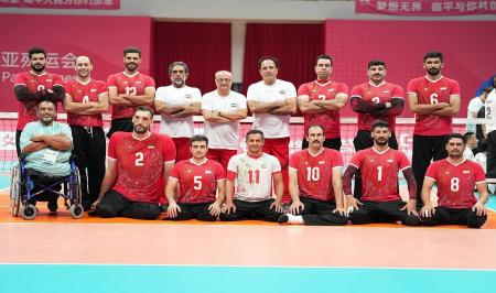 والیبال نشسته ایران به طلا رسید