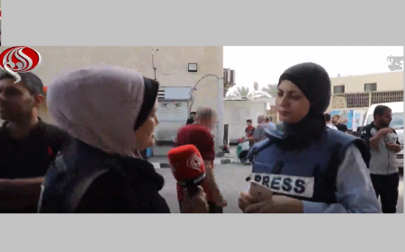 گزارشی خبری اینبار از وضعیت خبرنگاران فلسطینی + فیلم