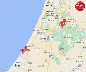حملات راکتی مقاومت غزه به سرزمین‌‌های اشغالی + تصاویر