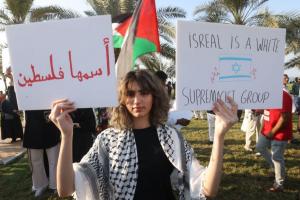 حمایت مردم کویت از غزه + عکس
