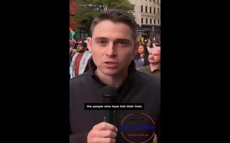 گزارش CNN از تظاهرات عظیم طرفداران فلسطین در واشنگتن + فیلم