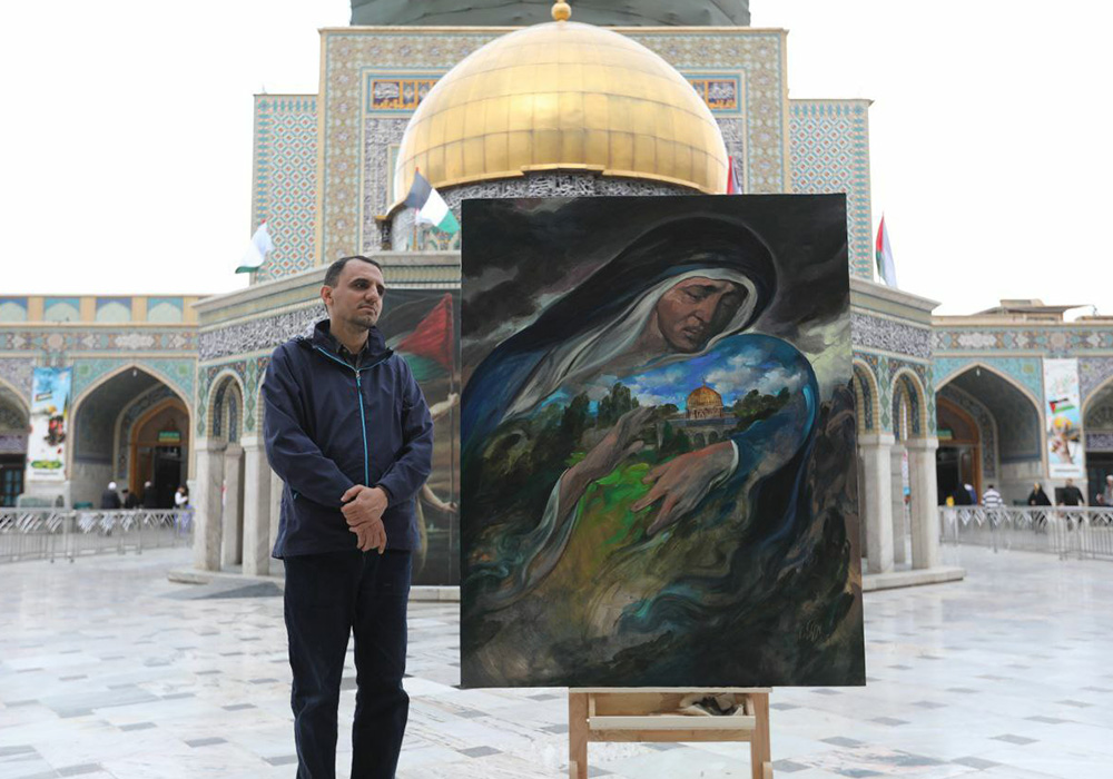 اثر جدید حسن روح‌الامین‌ برای مردم غزه