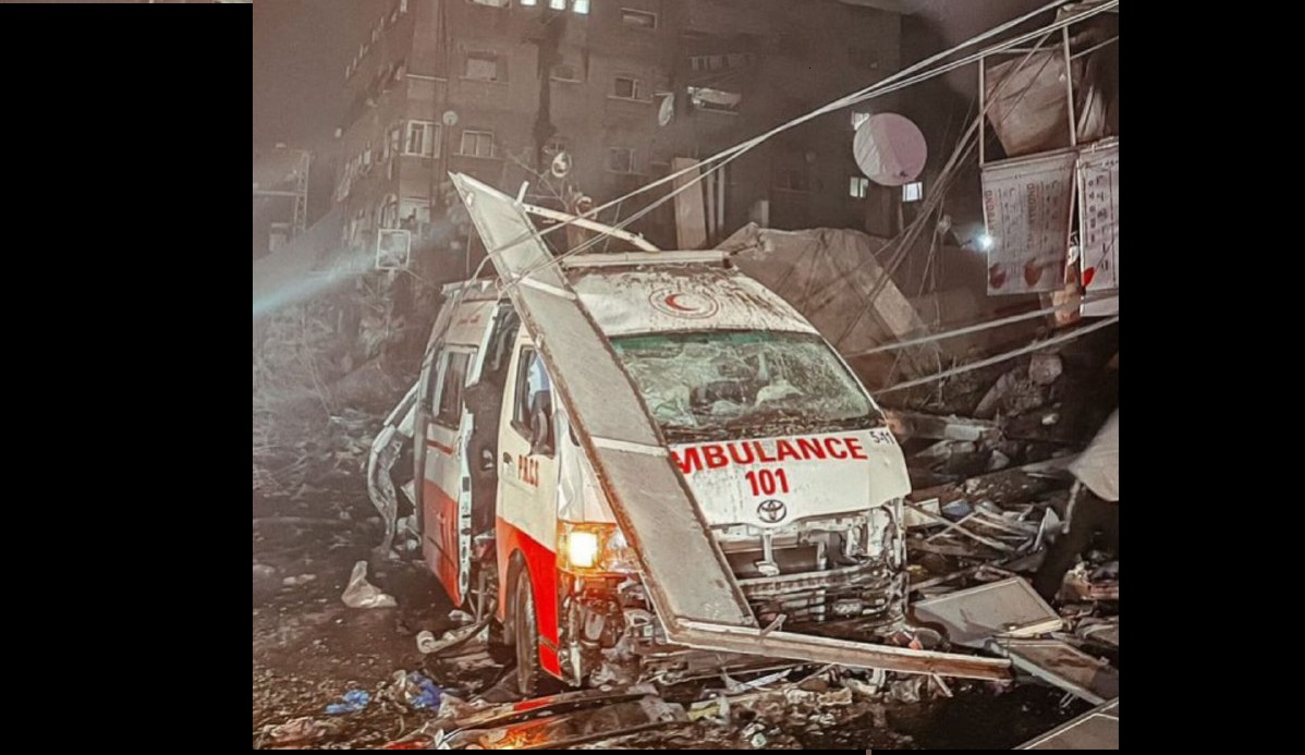 تنها۷ دستگاه آمبولانس در غزه باقی مانده است