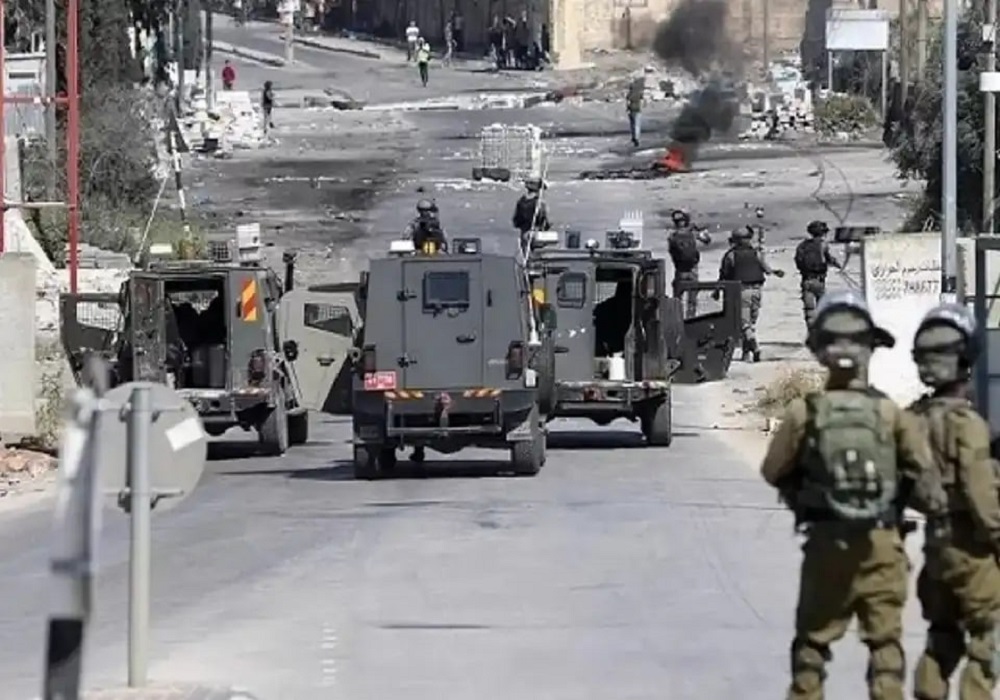 تخریب خیابان های اردوگاه طولکرم توسط نیروهای اشغالگر + فیلم