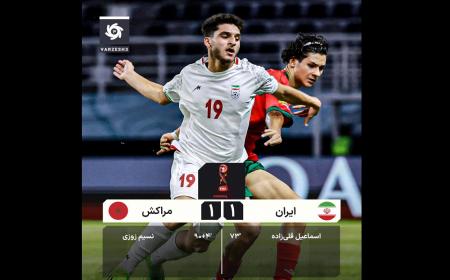 حذف تیم ملی از جام جهانی با شکست برابر مراکش + فیلم