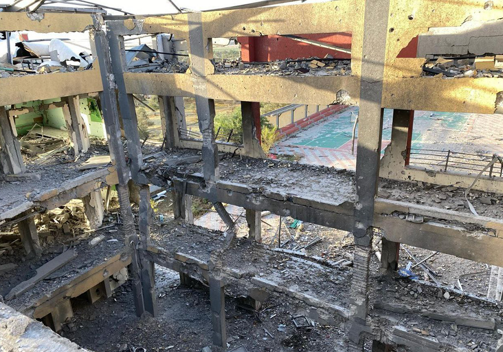 وضعیت مدارس غزه بعد از حملات رژیم تروریستی  + فیلم