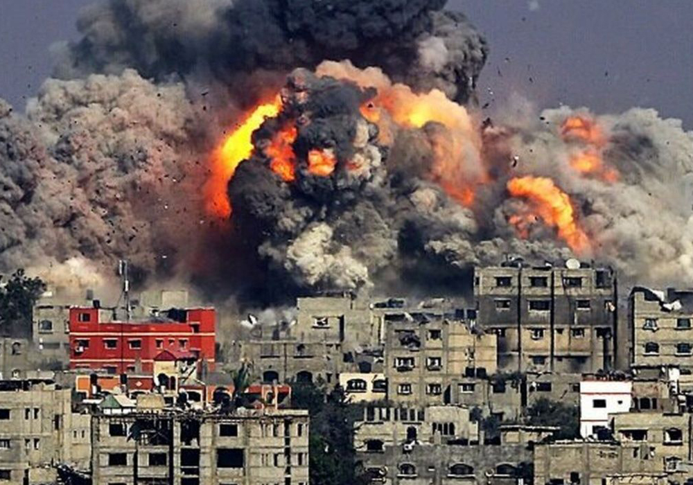 در بیت حانون هیچ خانه سالمی پیدا نمی‌شود + فیلم