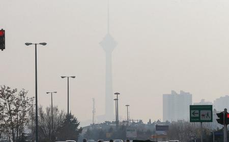 وضعیت امروز آلودگی هوای تهران + فیلم